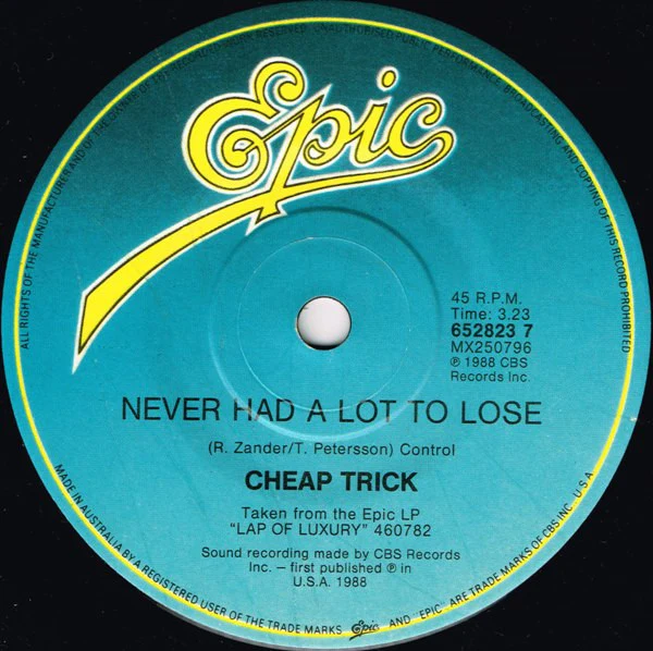 Cheap Trick – Don't Be Cruel (VG/VG) – 7", AU 1988 - Image 4