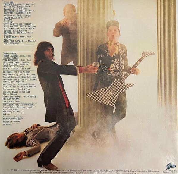 Cheap Trick – Dream Police (VG+/VG+) – LP, AU 1979 - Image 4