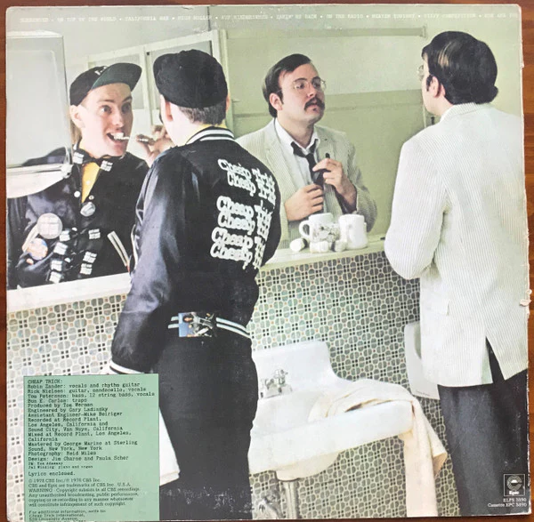 Cheap Trick – Heaven Tonight (VG+/VG+) – LP, AU 1978 - Image 3