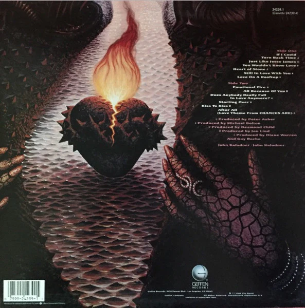 Cher – Heart Of Stone (VG+/VG+) – LP, AU 1989 - Image 2