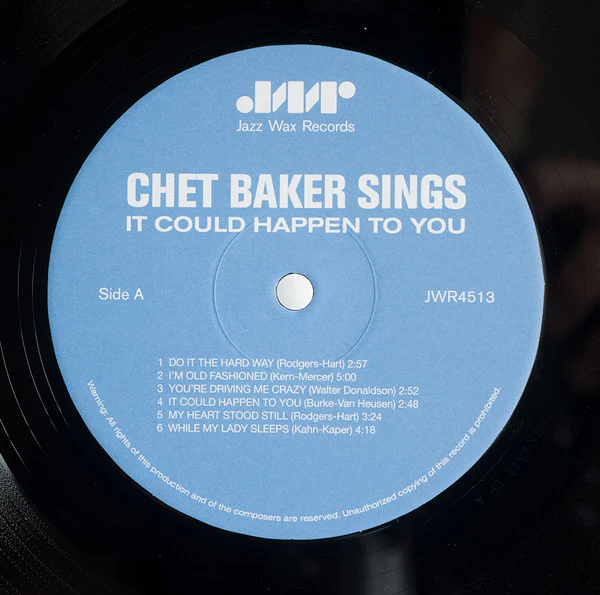 Chet Baker – It Could Happen To You (VG+/E) – LP, ES 2009 - Image 3