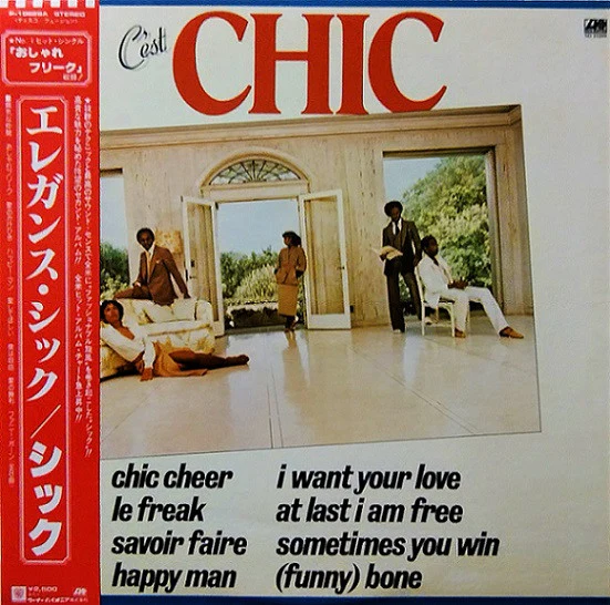 Chic – C'est Chic (VG+/VG+) – LP, JP 1978, No OBI