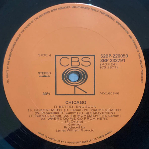 Chicago – Chicago (VG/VG+) – 2xLP, AU - Image 8