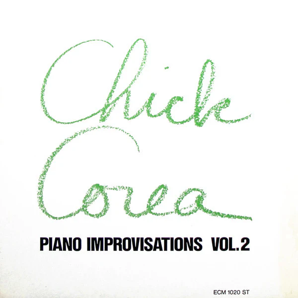 Chick Corea – Piano Improvisations Vol. 2 (VG/G+) – LP, DE 1972