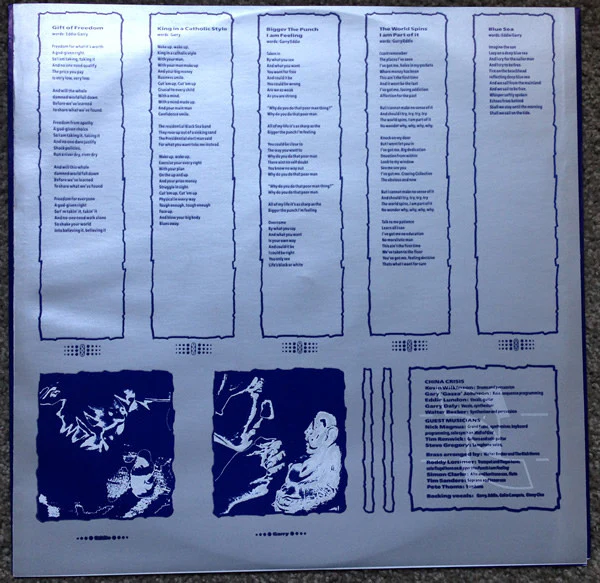 China Crisis – Flaunt The Imperfection (VG/VG) – LP, AU 1985 - Image 4
