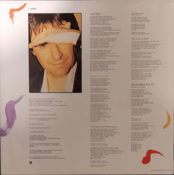 Chris de Burgh – Into The Light (VG+/VG) – LP, AU 1986 - Image 3