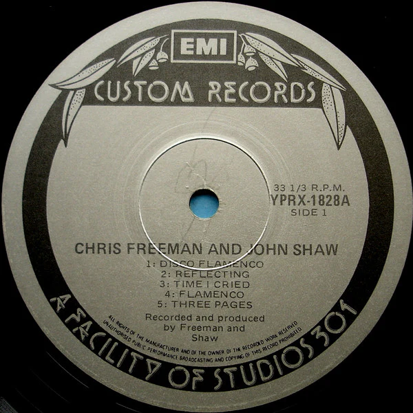 Chris Freeman, John Shaw – Chris Freeman And John Shaw (VG+/VG+) – LP, AU 1981 - Image 3