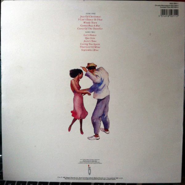 Chris Rea – Dancing With Strangers (VG+/VG+) – LP, Australasia 1987 - Image 2