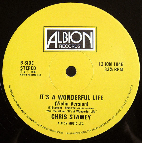 Chris Stamey – Winter Of Love (VG/VG+) – 12", UK 1983 - Image 4