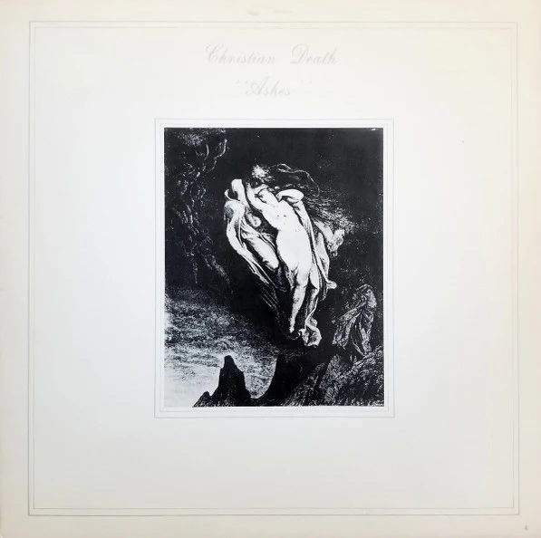 Christian Death – "Ashes" (VG+/VG+) – LP, US 1985
