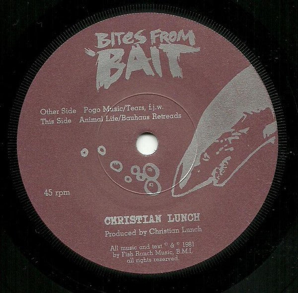 Christian Lunch – Bites From Bait (VG+/VG) – 7", UK 1982 - Image 3