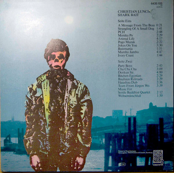 Christian Lunch – Shark Bait (VG+/VG) – LP, DE 1981 - Image 2