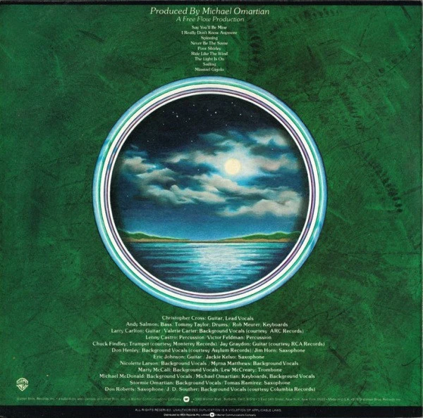 Christopher Cross – Christopher Cross (VG/VG+) – LP, AU 1980 - Image 2