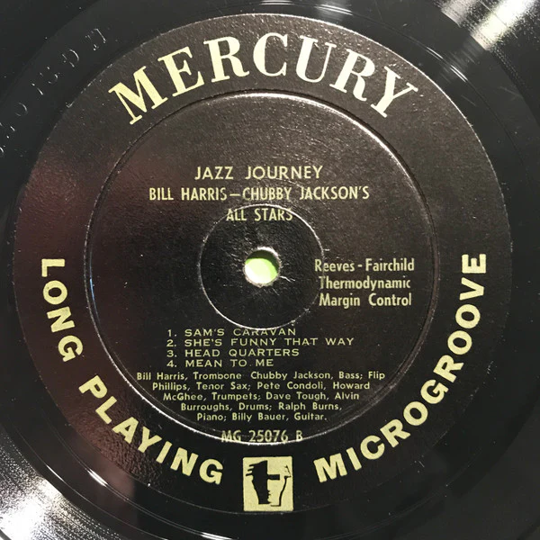 Chubby Jackson & Bill Harris All-Stars – Jazz Journey (VG/VG) – 10", US 1950 - Image 4