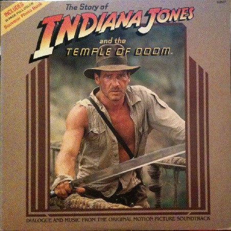 Chuck Riley – The Story Of Indiana Jones And The Temple Of Doom (VG+/VG+) – LP, US 1984