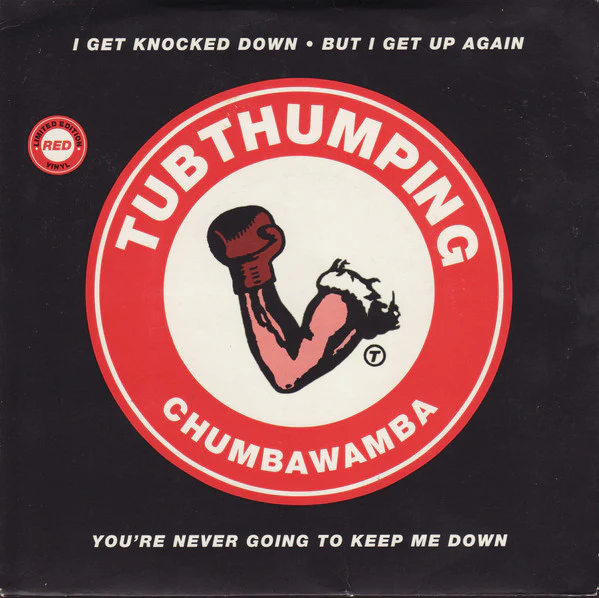 Chumbawamba – Tubthumping (VG+/VG) – 7", UK 1997