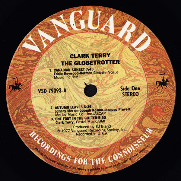 Clark Terry – The Globetrotter (VG+/VG) – LP, US 1977 - Image 4