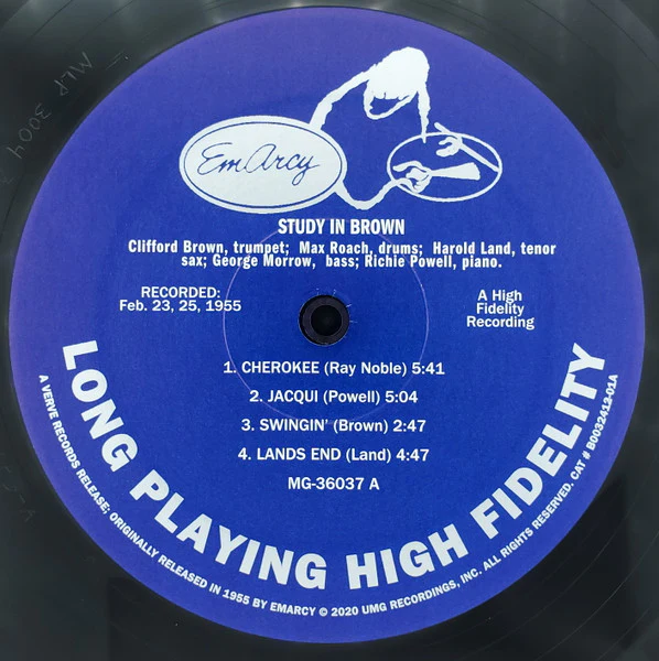 Clifford Brown And Max Roach – Study In Brown (E/E) – LP, Worldwide 2021 - Image 5