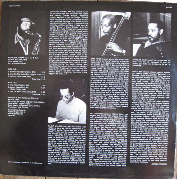 Clifford Jordan And The Magic Triangle – Firm Roots (VG+/VG+) – LP, DK 1975 - Image 2