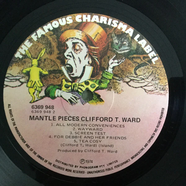 Clifford T. Ward – Mantle Pieces (E/VG+) – LP, AU 1974 - Image 5