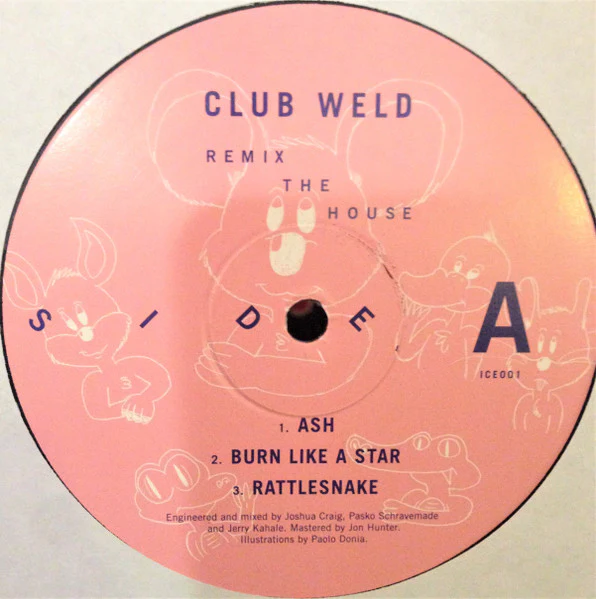 Club Weld – Remix The House (VG+/VG+) – 12", AU 2017 - Image 6