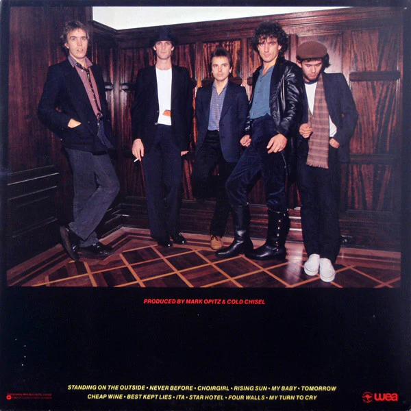Cold Chisel – East (VG+/VG+) – LP, AU 1980 - Image 2