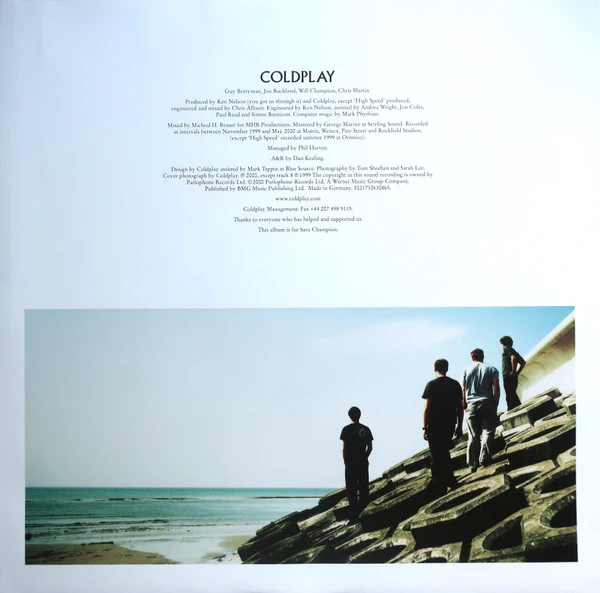 Coldplay – Parachutes (M/E) – LP, Worldwide 2025 - Image 4
