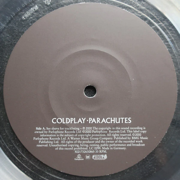 Coldplay – Parachutes (M/E) – LP, Worldwide 2025 - Image 9
