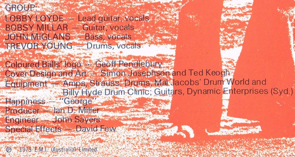 Coloured Balls – Ball Power (G+/VG) – LP, AU 1973 - Image 9