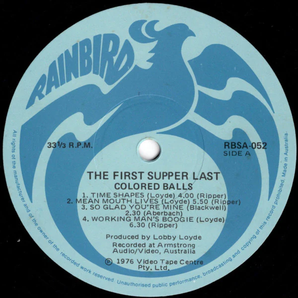 Coloured Balls – "The First Supper Last", Or Scenes We Didn't Get To See (E/VG+) – LP, AU 1976 - Image 3