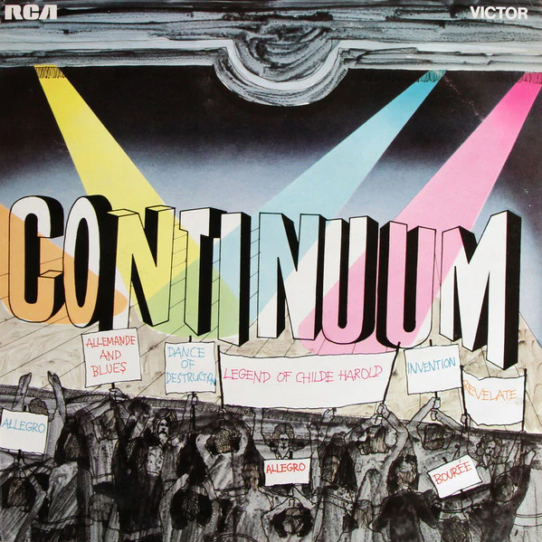 Continuum – Continuum (VG+/VG) – LP, UK 1971