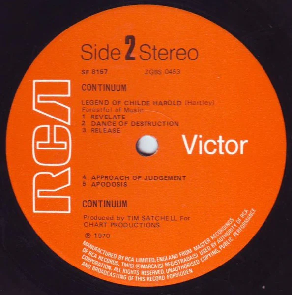 Continuum – Continuum (VG+/VG) – LP, UK 1971 - Image 4