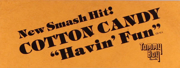 Cotton Candy, Donna Trollinger – Havin' Fun (VG+/Generic) – 12", US 1981 - Image 3
