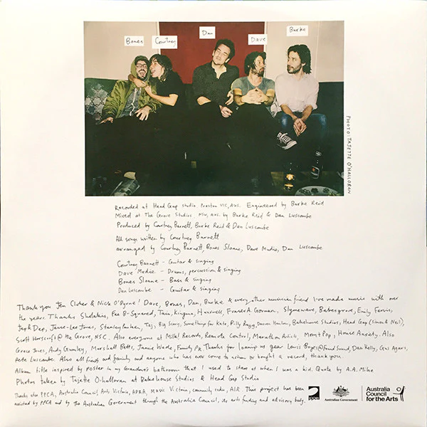 Courtney Barnett – Sometimes I Sit And Think, And Sometimes I Just Sit (VG+/VG+) – LP, AU 2015 - Image 5