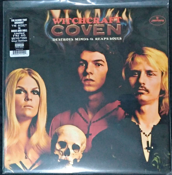 Coven – Witchcraft Destroys Minds & Reaps Souls (M/M) – LP, US 2018