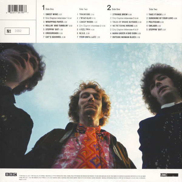 Cream – BBC Sessions (NM/NM) – LP, EU 2019 - Image 4