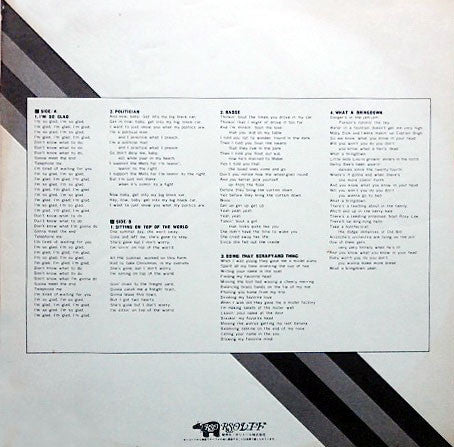Cream – Goodbye (VG+/VG+) – LP, JP 1979, No OBI - Image 4
