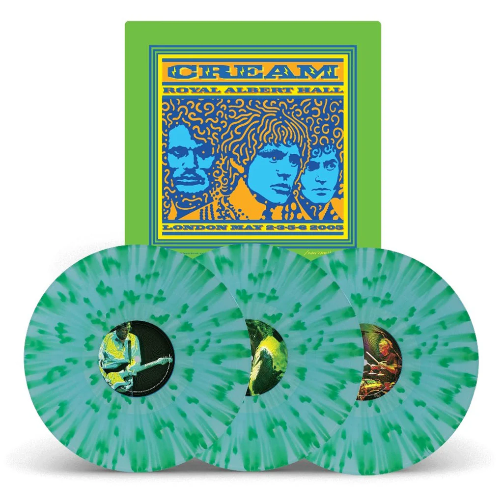 Cream – Royal Albert Hall (London May 2-3-5-6 2005)  (3xLP, Limited Edition Blue & Green Splatter Vinyl) - Image 2