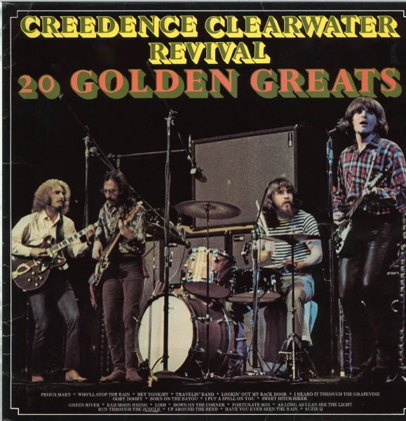 Creedence Clearwater Revival – 20 Golden Greats (VG/VG+) – LP, AU 1979