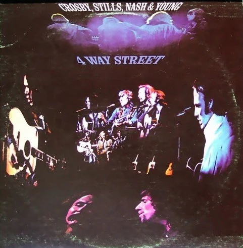 Crosby, Stills, Nash & Young – 4 Way Street (VG/VG) – 2xLP, CA 1972