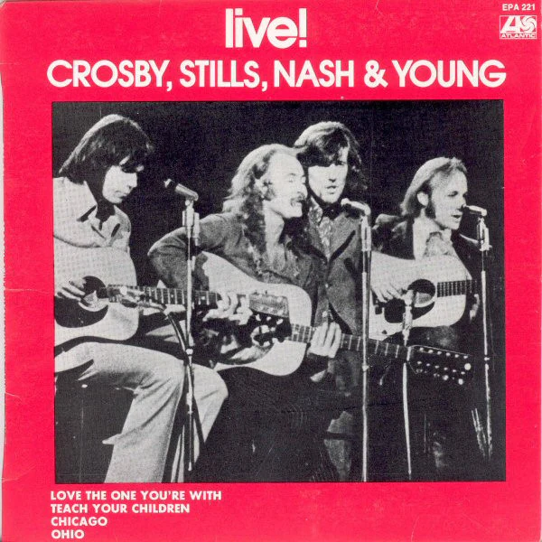 Crosby, Stills, Nash & Young – Live! (VG+/VG+)