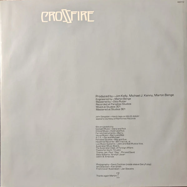Crossfire – Hysterical Rochords (E/E) – LP, AU 1982 - Image 4