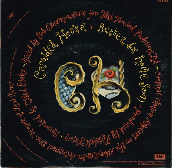 Crowded House – Better Be Home Soon (VG+/VG+) – 7", AU 1988 - Image 2