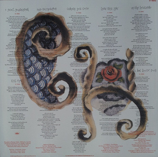 Crowded House – Temple Of Low Men (VG/VG) – LP, AU 1988 - Image 3