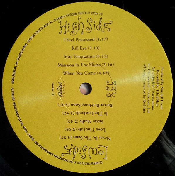 Crowded House – Temple Of Low Men (VG/VG) – LP, AU 1988 - Image 6