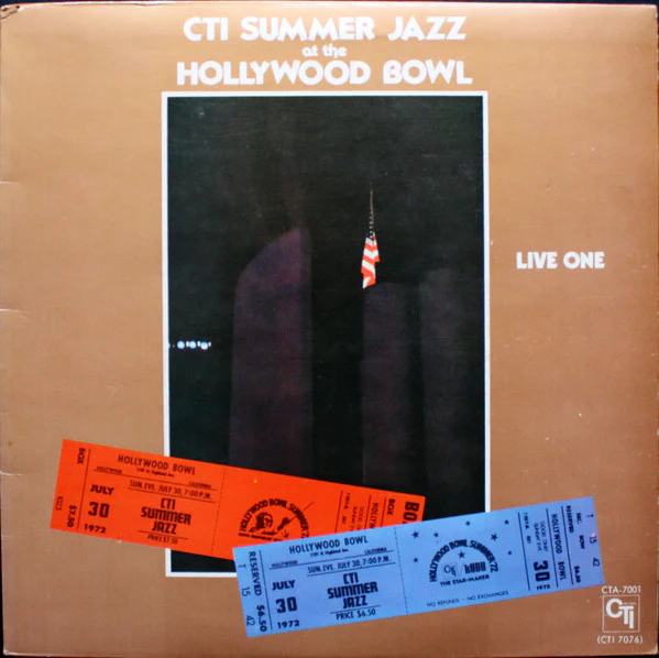 CTI All-Stars – CTI Summer Jazz At The Hollywood Bowl Live One (VG+/VG) – LP, PH