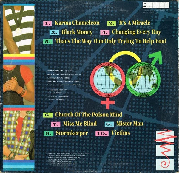 Culture Club – Colour By Numbers (VG+/VG+) – LP, AU 1983 - Image 2