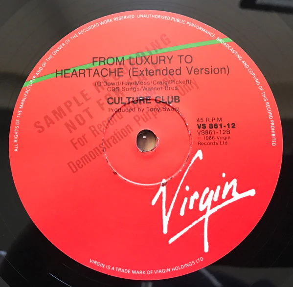 Culture Club – God Thank You Woman (VG+/VG+) – 12", AU 1986 - Image 4