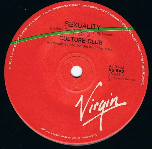 Culture Club – Move Away (E/Generic) – 7", AU 1986 - Image 2