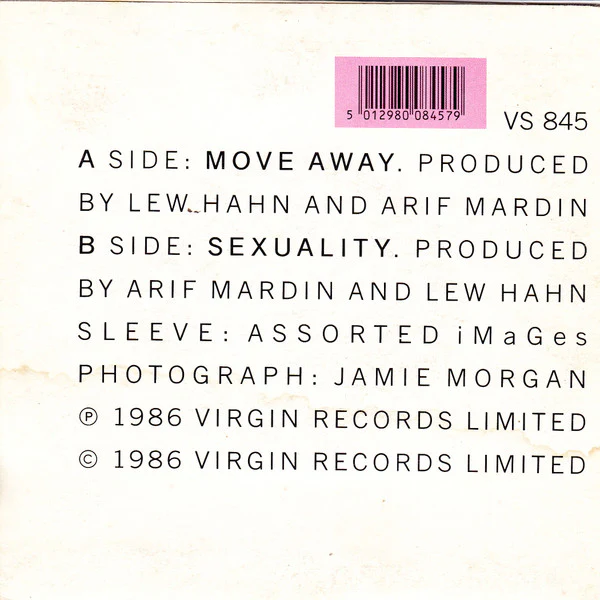 Culture Club – Move Away (E/Generic) – 7", AU 1986 - Image 3